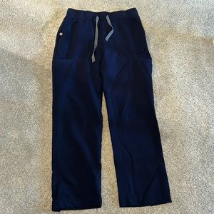 Figs Navy Scrub Pants - XSmall